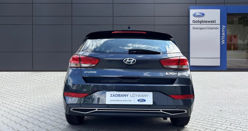 Hyundai I30 cena 67900 przebieg: 40981, rok produkcji 2022 z Wieleń małe 436